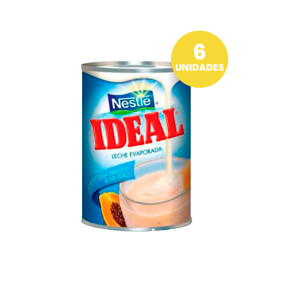 Leche Ideal 315g 6 Unidades